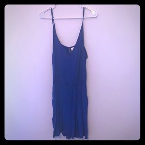Royal blue romper